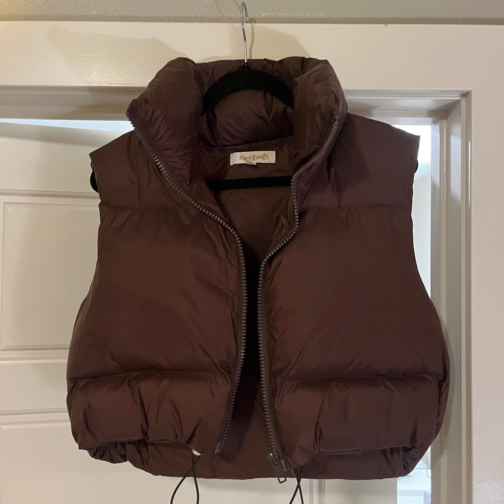 The foxy kind it’s a must vest